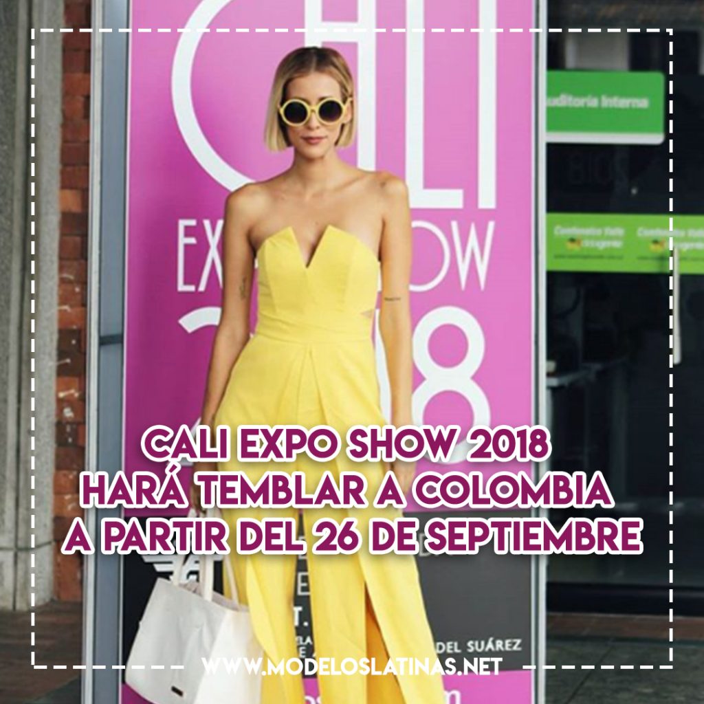 Cali Expo Show 2018 hará temblar a Colombia a partir del 26 de septiembre